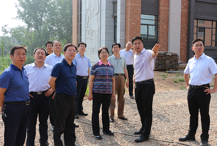 市委書記陳俊蒞臨新建商中項目檢查指導工作