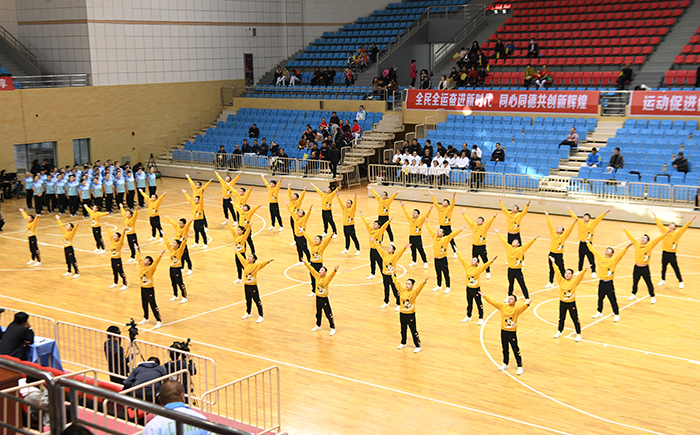 公司組隊(duì)參加2020年商洛市市直機(jī)關(guān)、企事業(yè)單位廣播體操（工間操）比賽